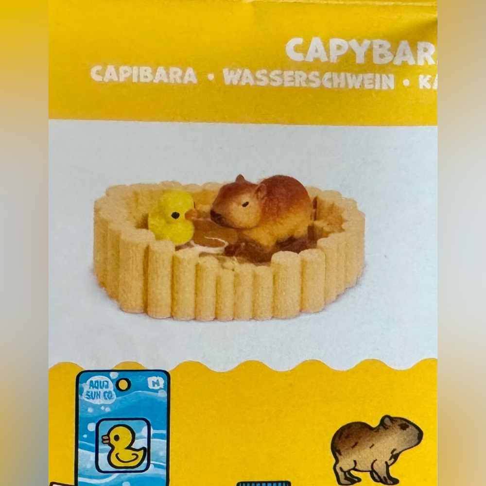 Capybara Duck set Animals S2 Miniverse Make it Mini MGA